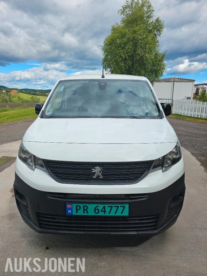2022 Peugeot Partner 1,5 HDi 100hk L1, Nybilgaranti, Cruisekontroll, Hengerfeste